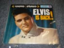 ELVIS PRESLEY  ELVIS IS BACK  VINYL LP  ORIG. GERMAN IMPORT STEREO    NICE