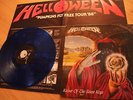 Helloween ?– Keeper Of The Seven Keys - Part I VINYL 1st PRESS  METAL 1987 BLUE