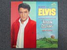 ELVIS PRESLEY KISSIN COUSINS LP RARE 1964 NO CAST PHOTO COVER RCA LPM 2894 EX/EX