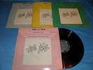 Beethoven 7,8,9,10,11 Budapest String Quartet 1st STEREO Deep Groove 6 Eye 4xLP