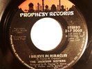 JACKSON SISTERS I Believe In Miracles PROPHECY Original Funk Soul Breaks 45