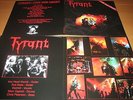 TYRANT - Live And Crazy LP - Black Vinyl - Incl. Poster & Sticker - NEU