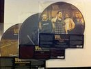 VOLBEAT - set of 3 picture discs: ROCK THE REBEL/GUITAR GANGSTERS/THE STRENGTH