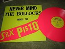 The Sex Pistols - Never Mind The Bollocks - UK Punk Rock LP RI Pink Vinyl No'd