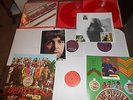 Beatles Lp Lot, White Album, Sgt. Pepper's, 62-66 Red Wax EX