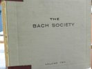 RED ELECTRIC HMV SET: EDWIN FISCHER PLAYS BACH SOCIETY SET- VOLUME II (1934)