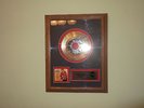Elvis Presley Framed 24k Gold Plated Record - Heartbreak Hotel - Jail House Rock