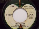 Rare Beatles Apple Something/Come Together 45 w/ Capitol logo rim print