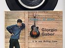 GIORGIO GABER ROLLING CREW CIAO TI DIRò + 3 RARO 1° EP RICORDI ITALIA 1958 M/M