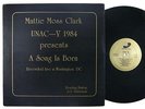 MATTIE MOSS CLARK & UNAC V 1984 A Song Is Born LP on DME VG++ gospel soul