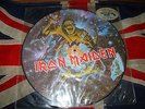 Iron maiden piece of mind 1983 capitol rare limited edition picture disc