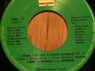 JIMMY J. BARNES (J.J. BARNES) soul 45 I Think I've Got A Good Chance Pt. 1&2