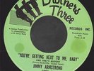 JIMMY ARMSTRONG you're getting next to me RARE NORTHERN SOUL 45 on BROTHER THREE