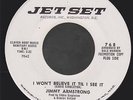 JIMMY ARMSTRONG I won't believe it till RARE NORTHERN DEEP SOUL 45 on JET SET