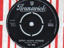 UK=ANYWAY ANYHOW ANYWHERE=1965=THE WHO=2nd= 45rpm=EX+  RARE=BEAT=7