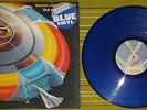 ELO, OUT OF THE BLUE, 2LPs 1977 UK RARE BLUE VINYL A1/B1/C1/D1 EX/EX/EX POSTER