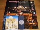 IRON MAIDEN-Powerslave LP JAPAN w/POSTER Saxon Priest Purple Sabbath Metallica