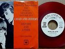 CHAD AND JEREMY Before And After COLUMBIA 45 Promo RED VINYL