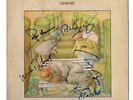 GENESIS SELLING ENGLAND BY THE POUND SIGNED BY BAND VINYL SLEEVE ONLY - ORIGINAL