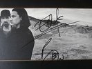 U2 BONO & THE EDGE ORIGINAL HAND SIGNED AUTOGRAPH JOSHUA TREE LP