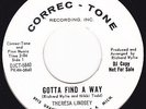 Northern Soul / Doo Wop 45 - THERESA LINDSEY - Gotta Find A Way / Wonderful One