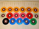 BEATLES  VINTAGE FOR JUKEBOXES ONLY SET OF 17 VINYL 45 CAPITOL RECORDS