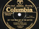78 RPM -- Pigmeat Pete and Catjuice Charlie, Columbia 14452, EE+
