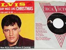 ELVIS PRESLEY: If Every Day Was Like Christmas 45: TOP M- PICTURE SLEEVE & DISC
