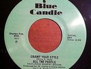 Funk 45 ALL THE PEOPLE - cramp your style BLUE CANDLE UBB BREAKS HEAR