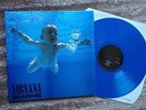 NIRVANA - NEVERMIND - LP -  RARE ON BLUE MARBLED VINYL - MINT