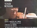 HMV ASD 346 *WHITE/GOLD* *CHRISTIAN FERRAS YEHUDI MENUHIN* BACH VIOLIN CONCERTOS