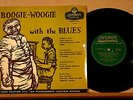 BOOGIE WOOGIE with the BLUES (Meade Lux Lewis)-/UK ’55 LONDON Gold-Green 10” LP