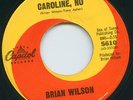 AUTOGRAPHED BRIAN WILSON CAROLINE, NO SINGLE HANDSIGNED RARE BEACH BOYS