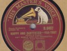 AL BOWLLY / RAY NOBLE - Happy And Contented / Love Locked Out 78 rpm disc (A+++)