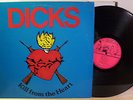 THE DICKS Kill From The Heart  U.S. Original1983 Hardcore Punk LP W/ Insert SST
