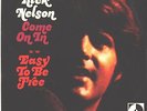 RICK NELSON--TOUGH PICTURE SLEEVE + 45 on DECCA--(COME ON IN)--PS--PIC--SLV