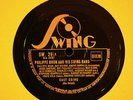 PHILIPPE BRUN 10 Inch 78rpm Glass Record Easy Going_Gabriel's swing Swing france