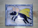 Mouse with a Cape Stained Glass WFMU Best Show on WFMU