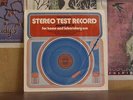 STEREO TEST RECORD MODEL SRT 14 - STEREO REVIEW LP