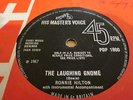 RONNIE HILTON THE LAUGHING GNOME UK HMV POP 1600 DAVID BOWIE RELATED RARE
