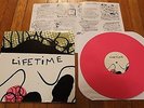 LIFETIME s/t LP PINK vinyl, 500 pressed  hardcore punk emo kid dynamite no idea