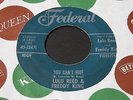 Lulu Reed & Freddy King   You Can't Hide   Federal   R&B northern soul 45 HEAR