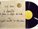 LUIGI NONO-A FLORESTA E' JOVEM E CHEJA DE VIDA-RARE LP 33 g. 1965