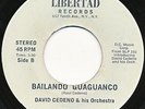 DAVID CEDENO on Libertad --BAILANDO GUAGUANCO-- 1975 latin salsa 45 | RARE ORIG