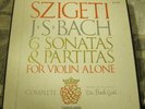 3 LP Joseph Szigeti - JS Bach 6 Violin Sonatas & Partitas VANGUARD BG 627/629 EX