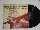 Original Jazz album Pacific Jazz label 1218 CHET BAKER in EUROPE  Nato Countries