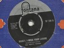 THE PRETTY THINGS    SOUTH AFRICA   45  HONEY I NEED YOUR LOVING