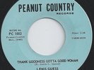LENIS GUESS - THANK GOODNESS GOTTA GOOD WOMAN - TOO MANY NIGHTS