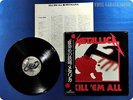 METALLICA Kill 'em All K25P-438 OBI LP s8635
