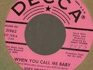 Joey Heatherton When you call me baby/Live & learn dj Decca 31962 northern soul